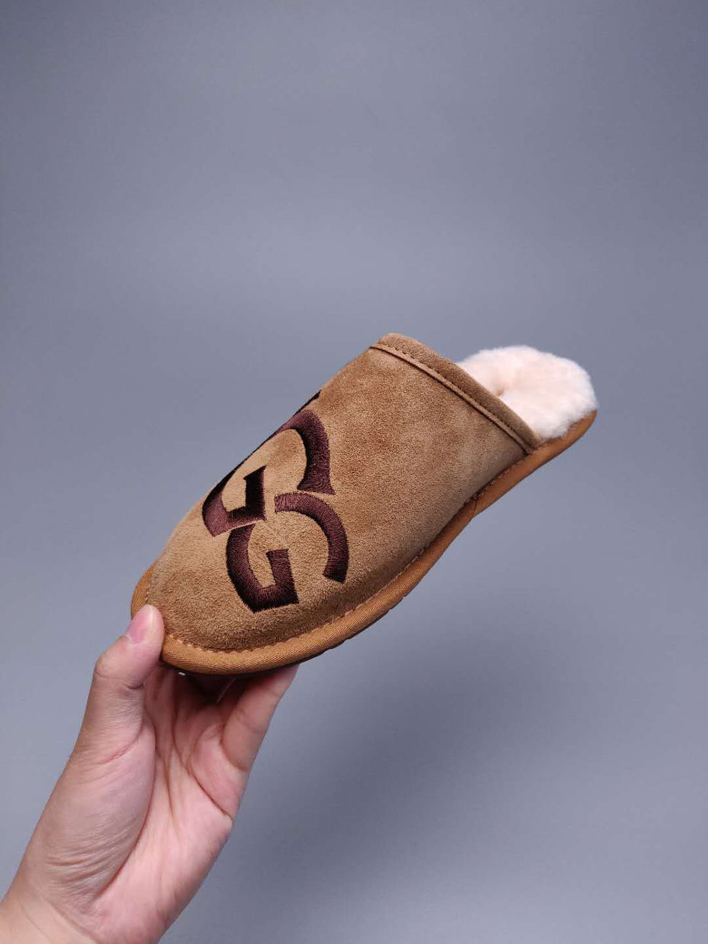 Chestnut Big G Indoor Slippers - Style 2593