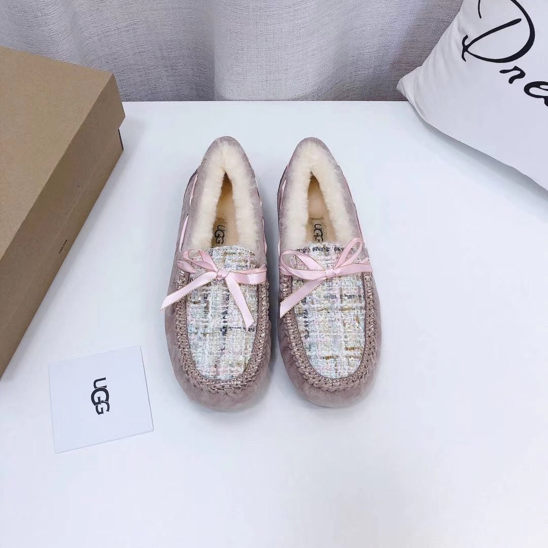 Dusk Pink Chic Loafers - Style 5623