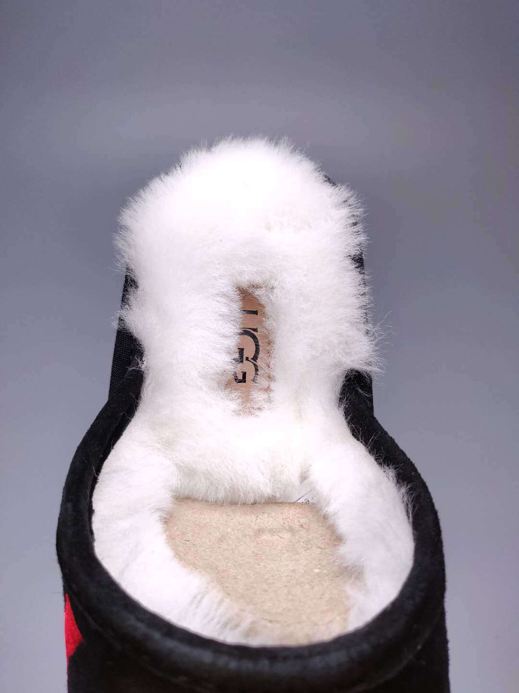 Black Big G Indoor Slippers - Style 2593