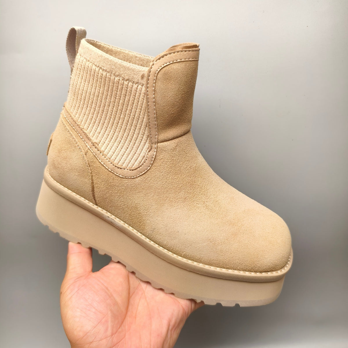 Sand 5 cm Platform Casual Shoes - Style 3258
