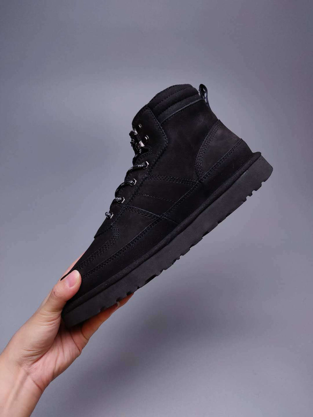 Men's Black Lace-Up Casual Shoes - Style 2991
