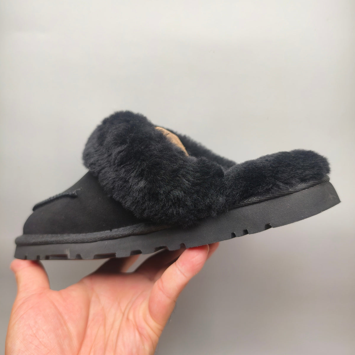 Black Casual House Slippers - Style 4571