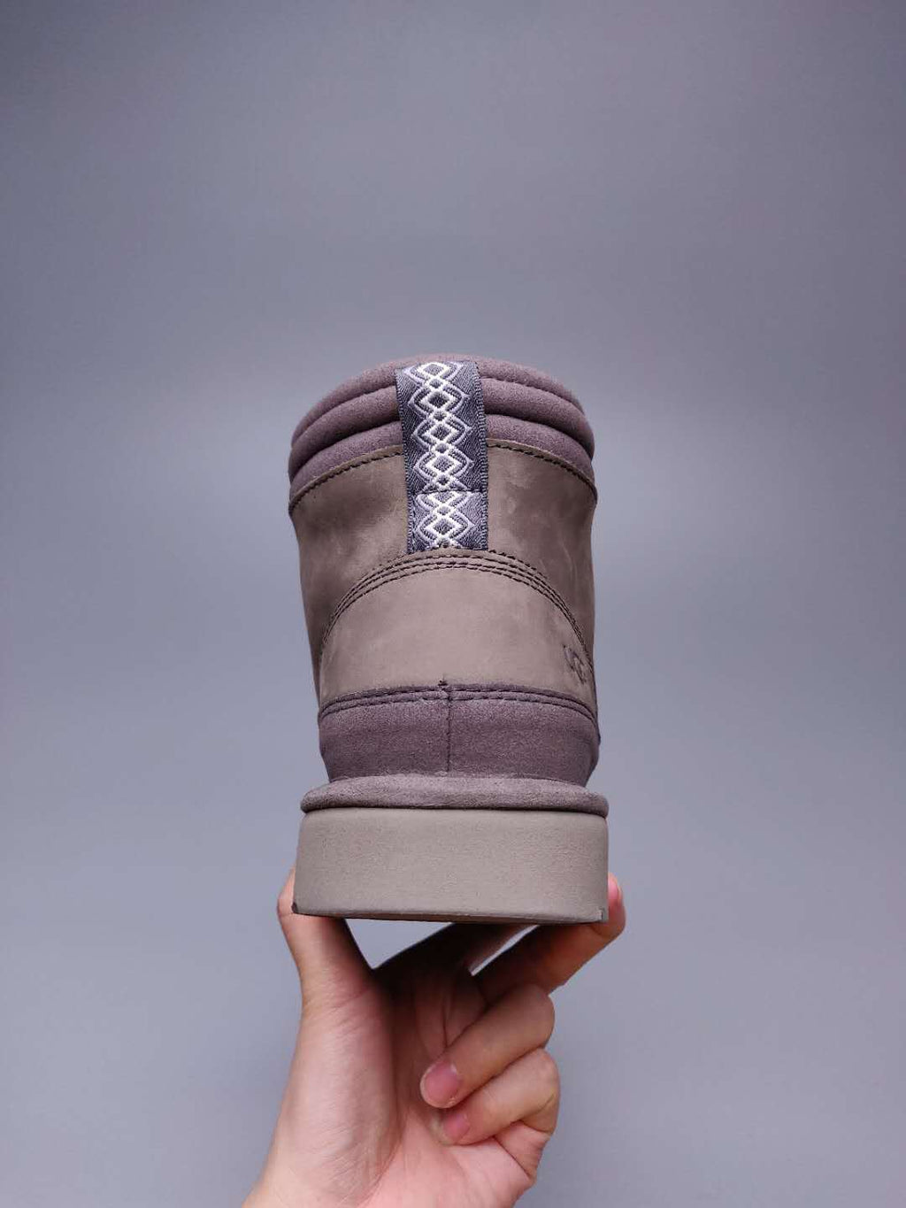 Men's Gray Lace-Up Casual Shoes - Style 2991