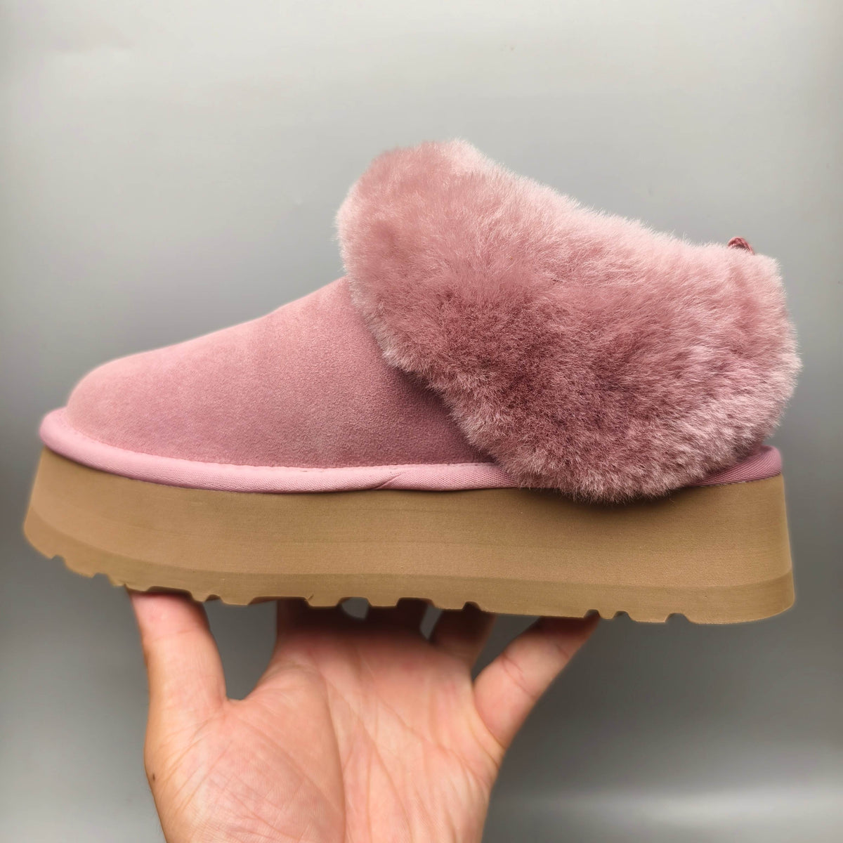 Pink Platform Slip-On Shoes | Style 1393