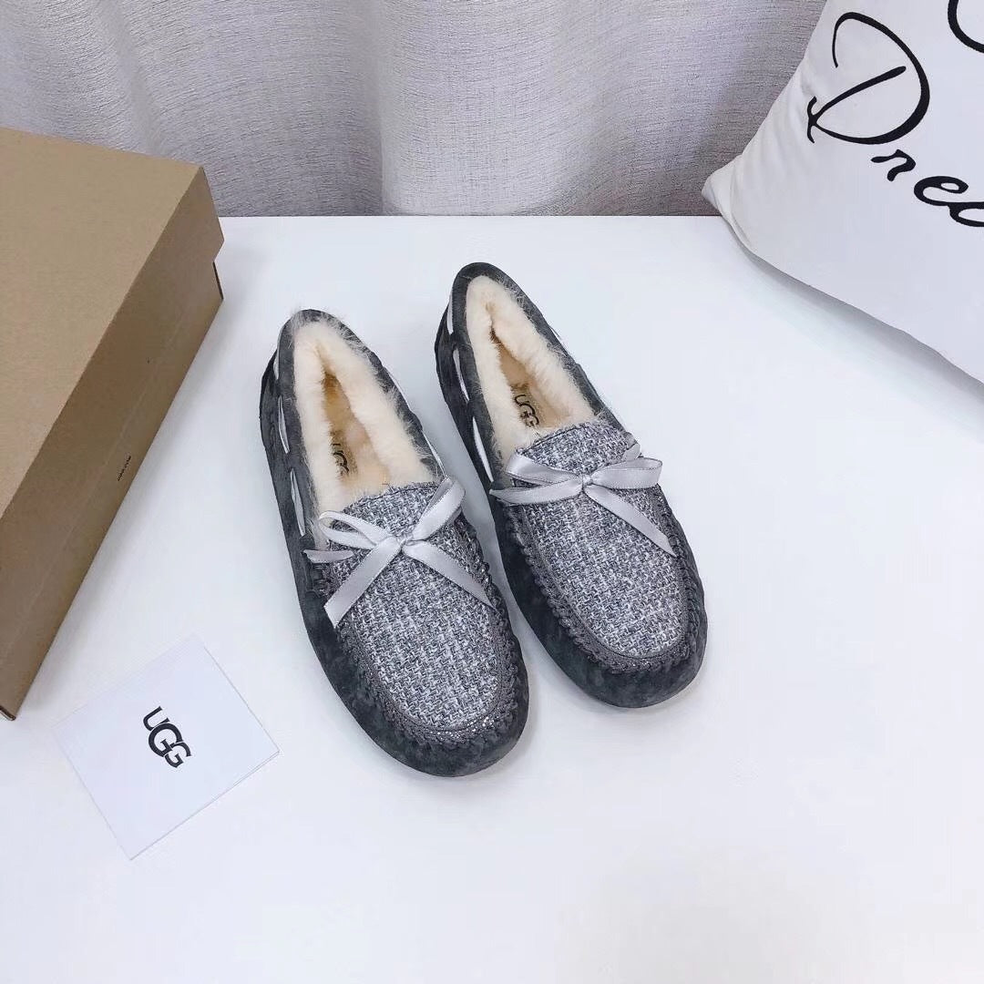 Gray Chic Loafers - Style 5623