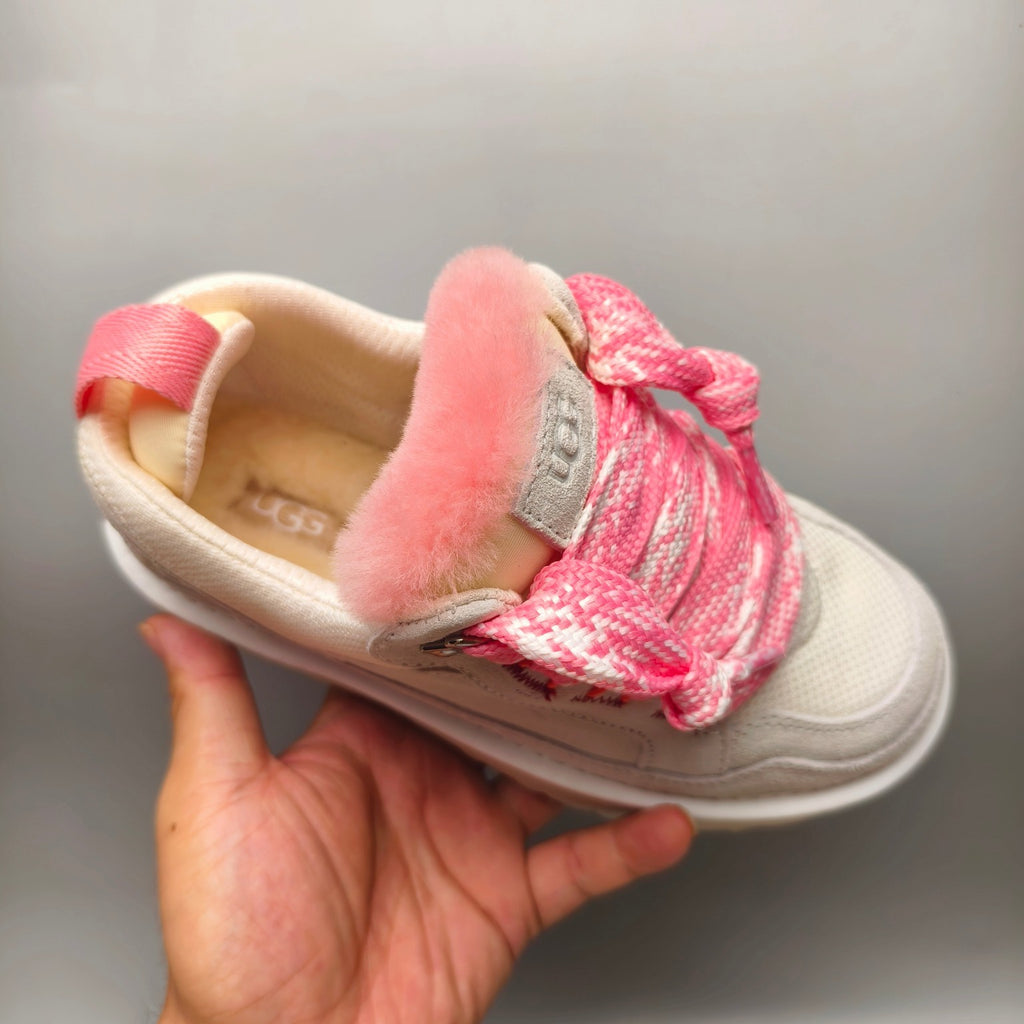 White Unisex Mesh Casual Sneakers - Style 4032 / 2170