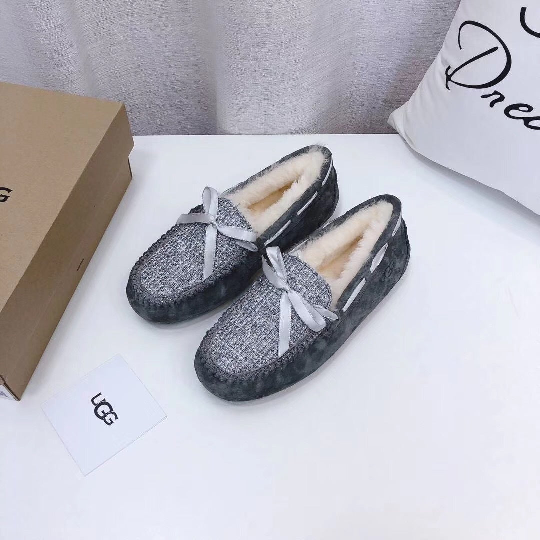 Gray Chic Loafers - Style 5623