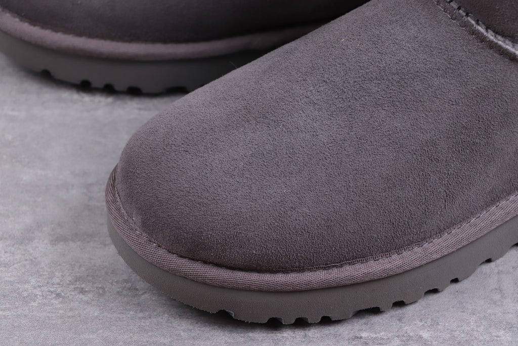 Gray Classic Mini II Short Boots - Style 6222