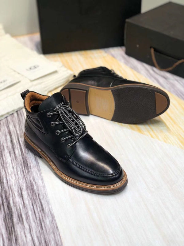 Classic Black Leather Shoes | Upgraded Series