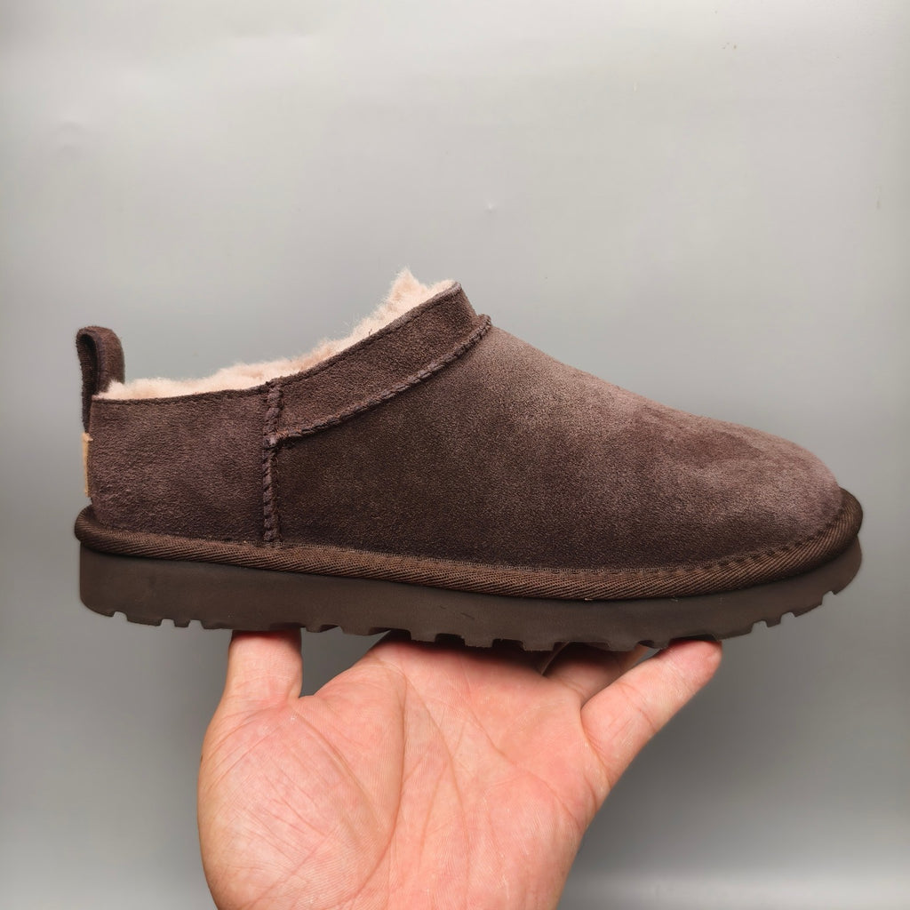 Women's Chocolate Classic Slip-On Shoes - Style 3891