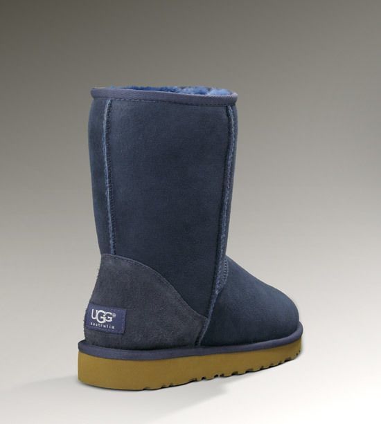 Navy Blue Stain-Resistant New Classic Boots - Style 6223