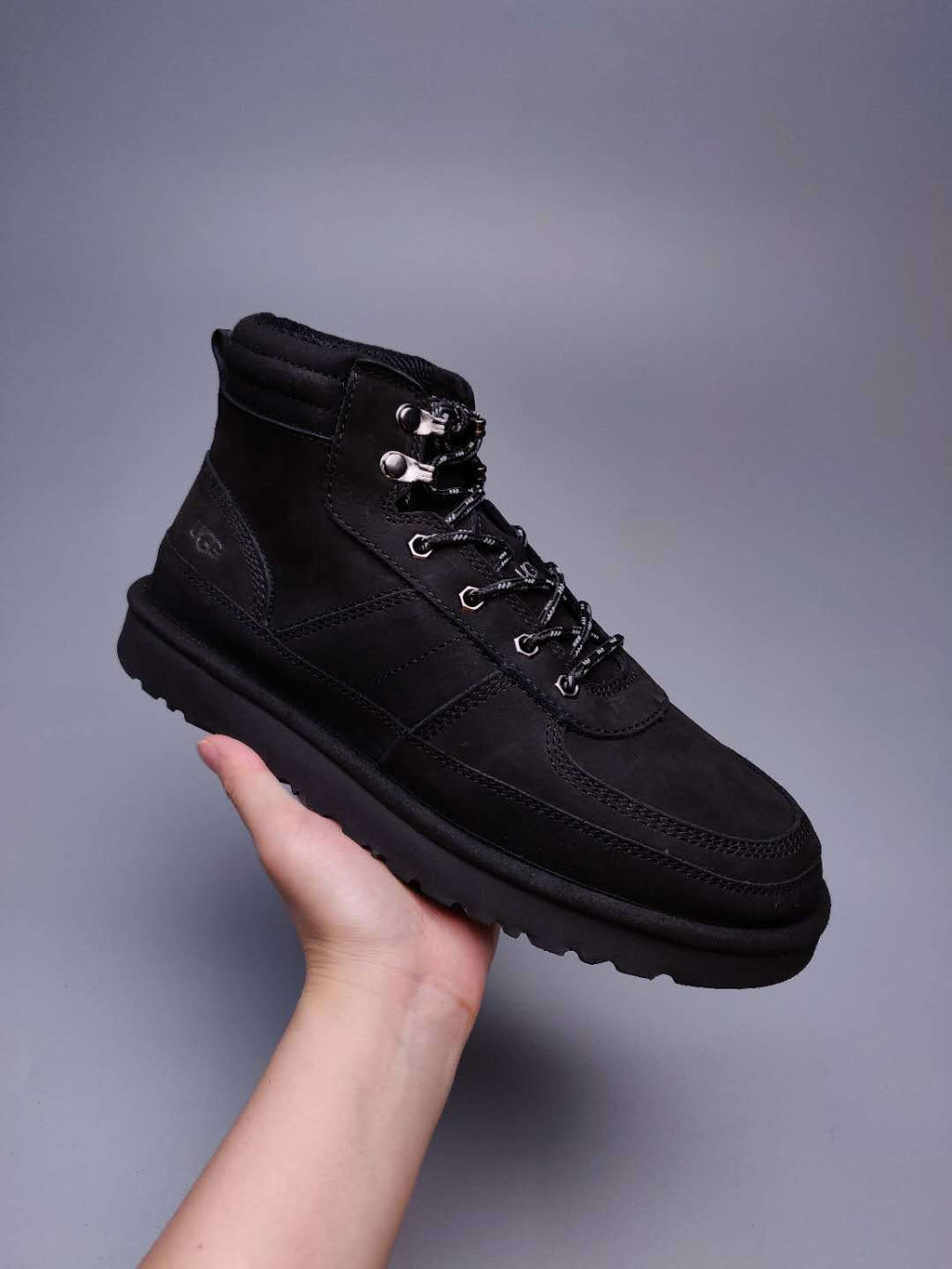 Men's Black Lace-Up Casual Shoes - Style 2991