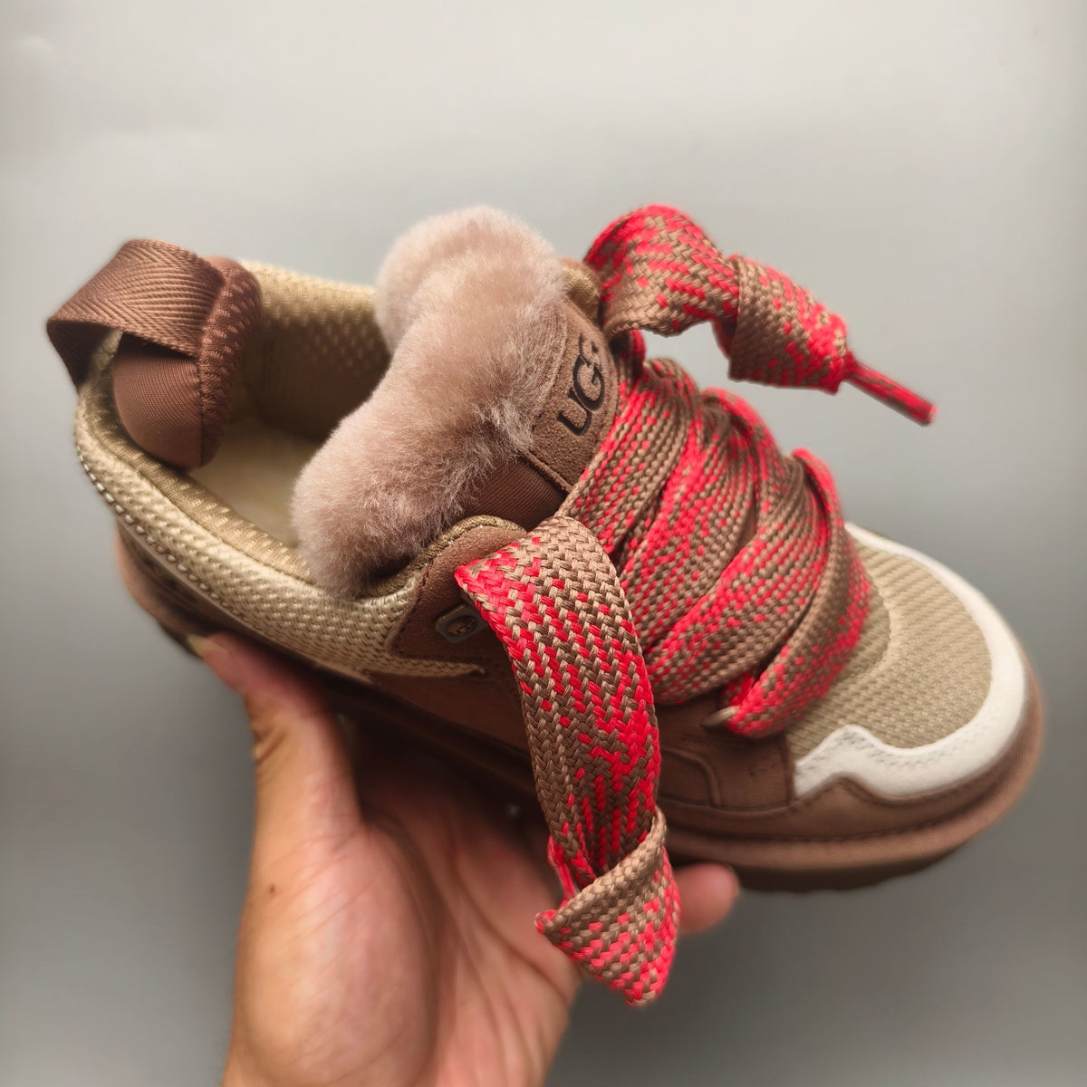 Antelope Brown Unisex Mesh Casual Sneakers - Style 4032