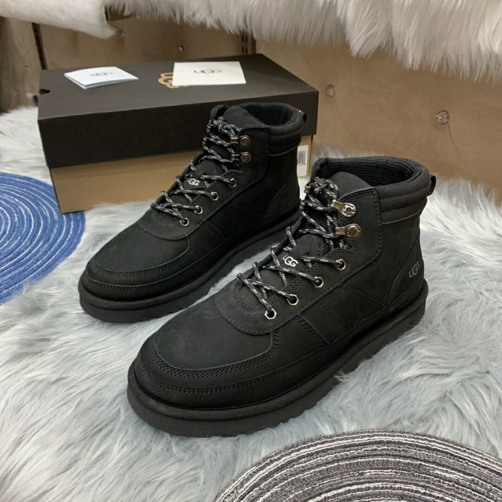 Men's Black Lace-Up Casual Shoes - Style 2991