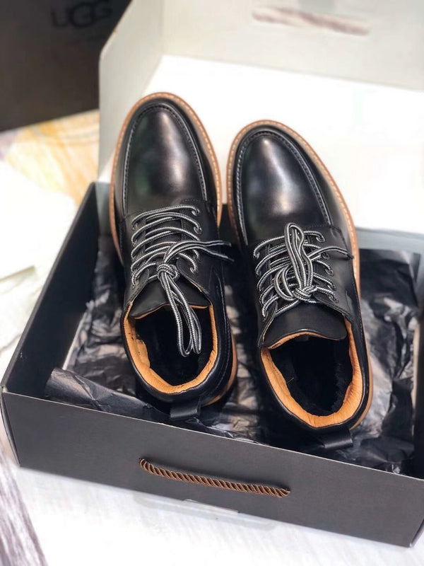 Classic Black Leather Shoes | Upgraded Series
