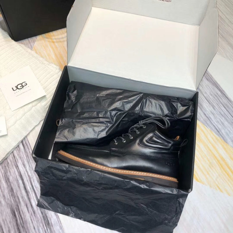 Classic Black Leather Shoes | Upgraded Series