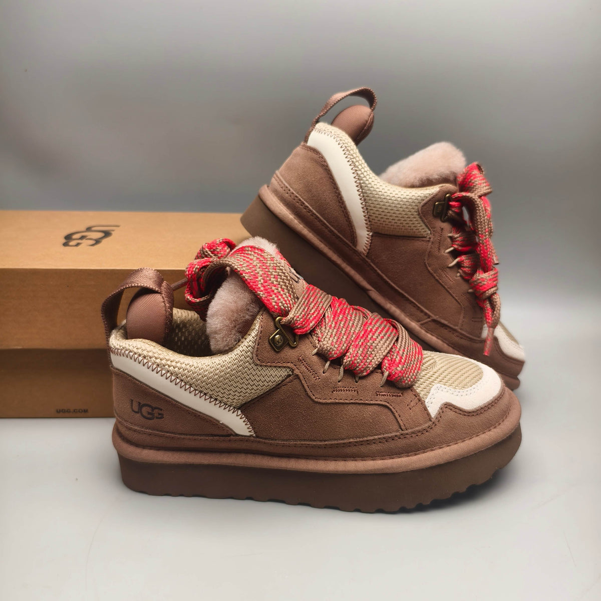 Antelope Brown Unisex Mesh Casual Sneakers - Style 4032