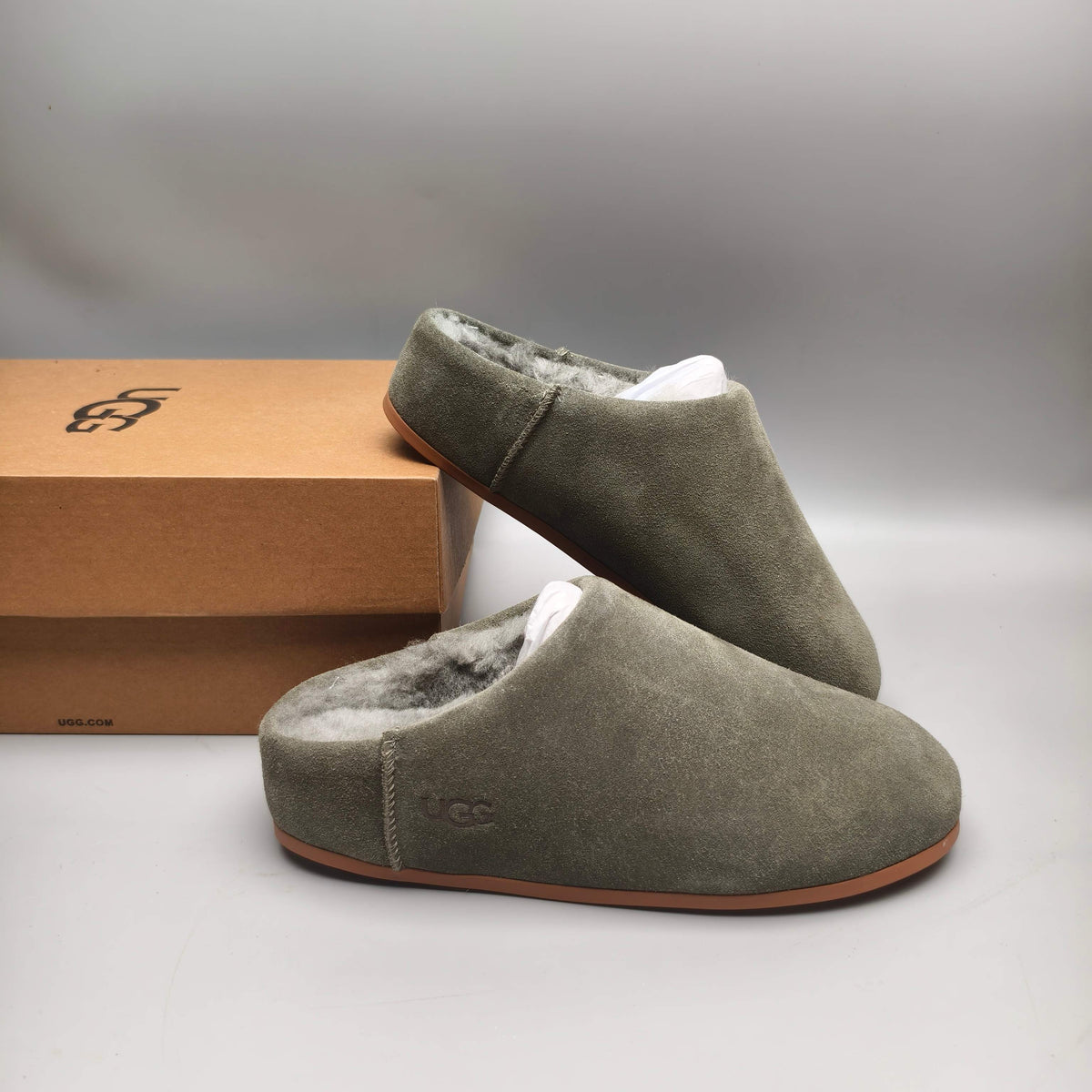 Green Slip-On House Shoes | Style 1390