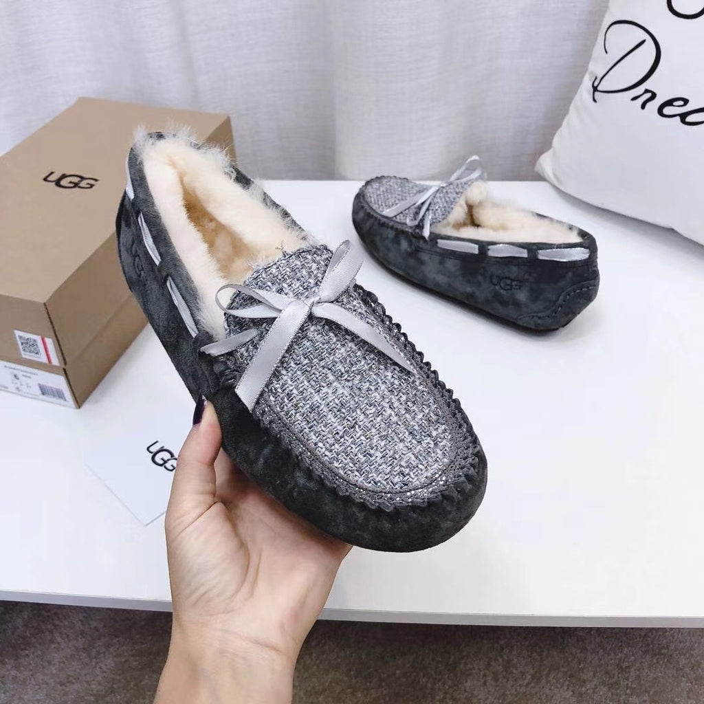 Gray Chic Loafers - Style 5623