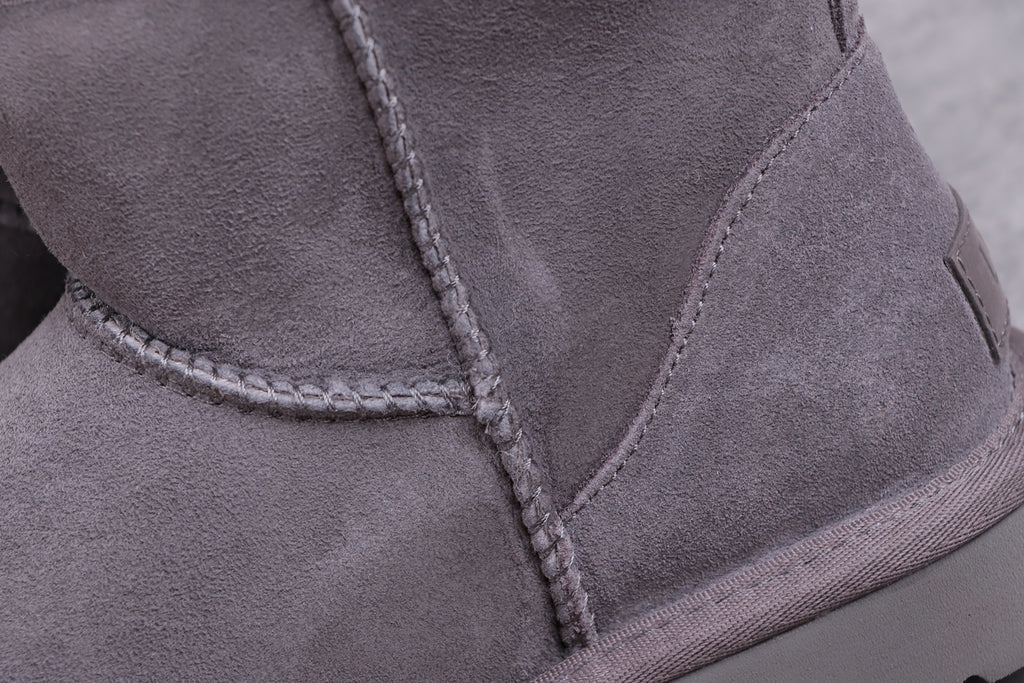 Gray Classic Mini II Short Boots - Style 6222