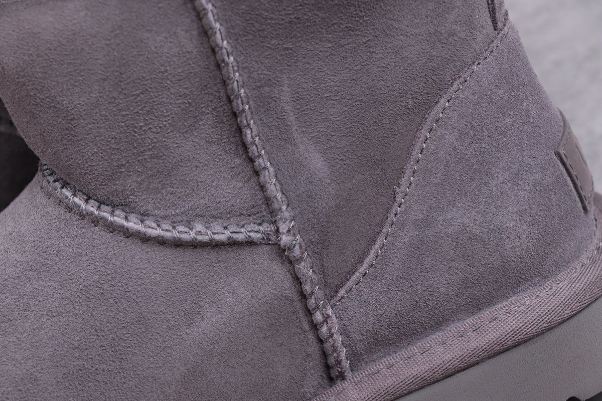 Gray Classic Mini II Short Boots - Style 6222