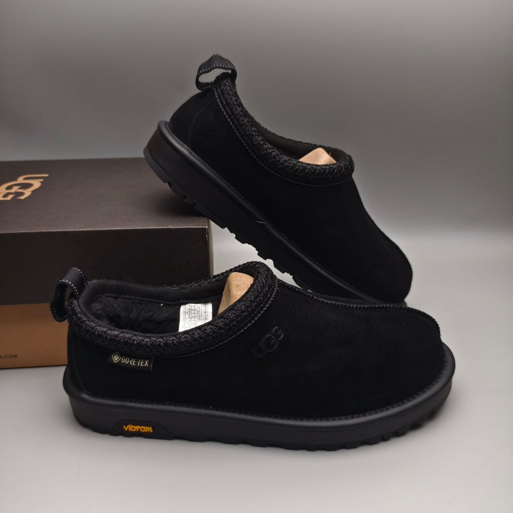 Black Unisex Folk-Inspired Casual Shoes | 1304