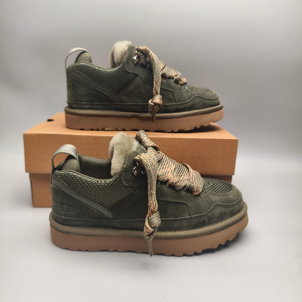 Green Unisex Mesh Casual Sneakers - Style 4032