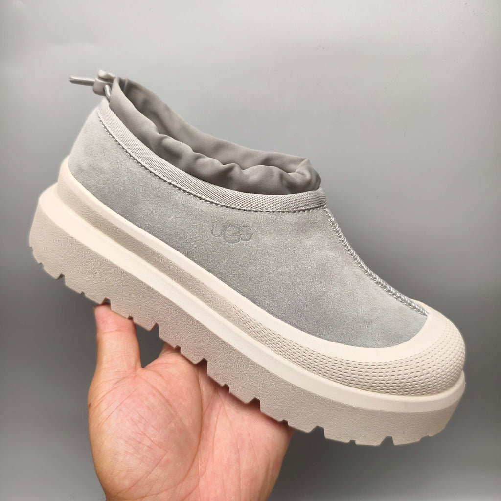 Light Gray Slip-On Casual Shoes - Style 4096
