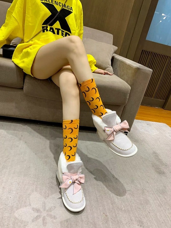 Milkshake White Daisy, Chain & Ribbon Detail Shoes - Style 7888