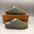 Green Slip-On House Shoes | Style 1390