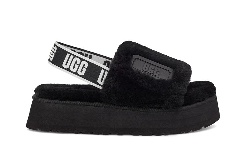 Black Disco Sandals - Style 2258