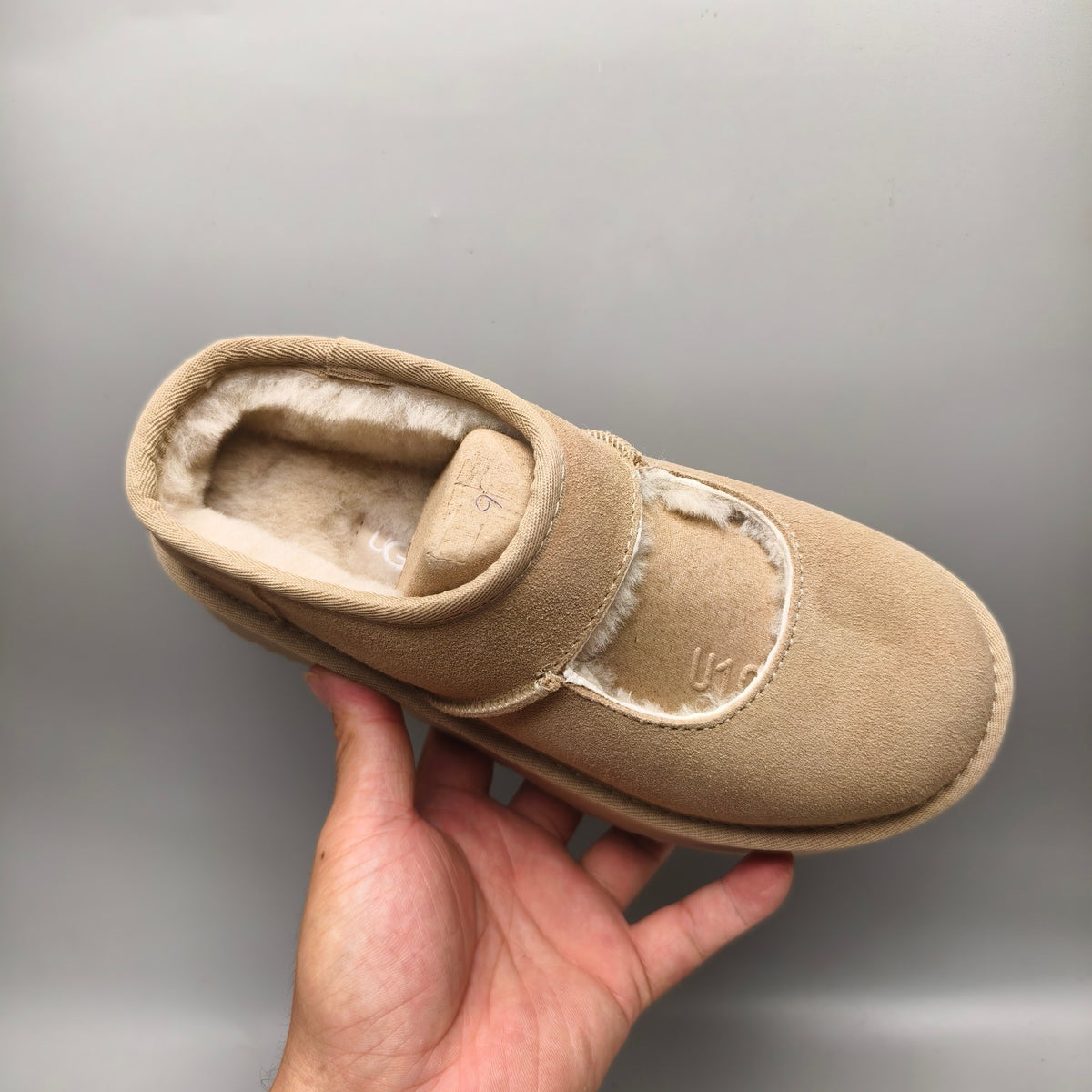 Sand Platform Mary Jane Shoes - Style 7612