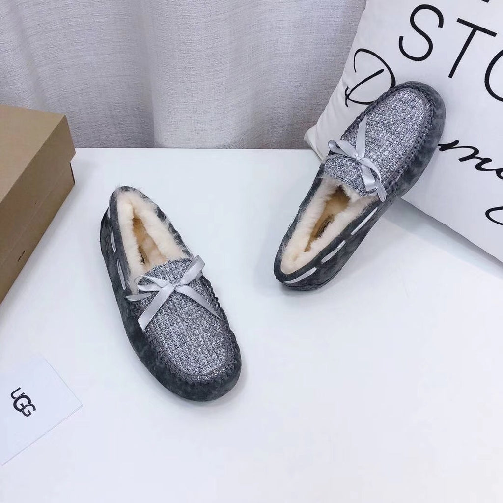 Gray Chic Loafers - Style 5623