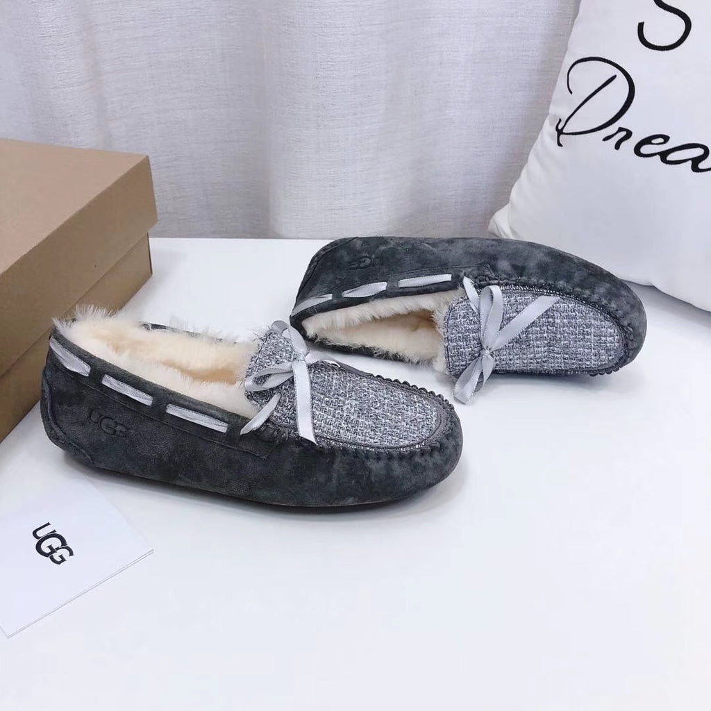 Gray Chic Loafers - Style 5623