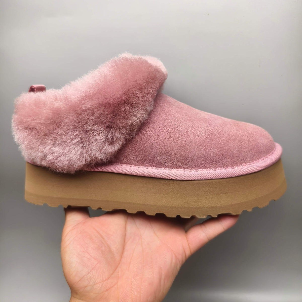Pink Platform Slip-On Shoes | Style 1393