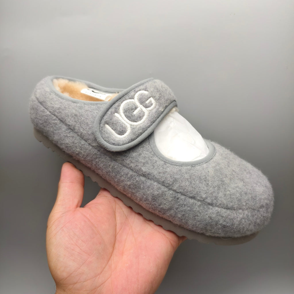 Gray Ultralight Mary Jane Casual Shoes - Style 5097
