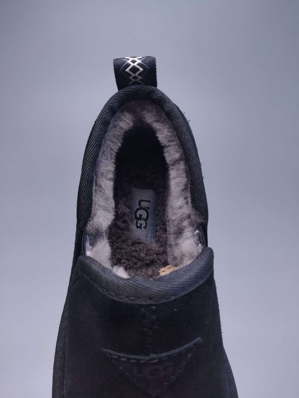 Men's Black Slip-On Low-Top Casual Shoes - Style 3455