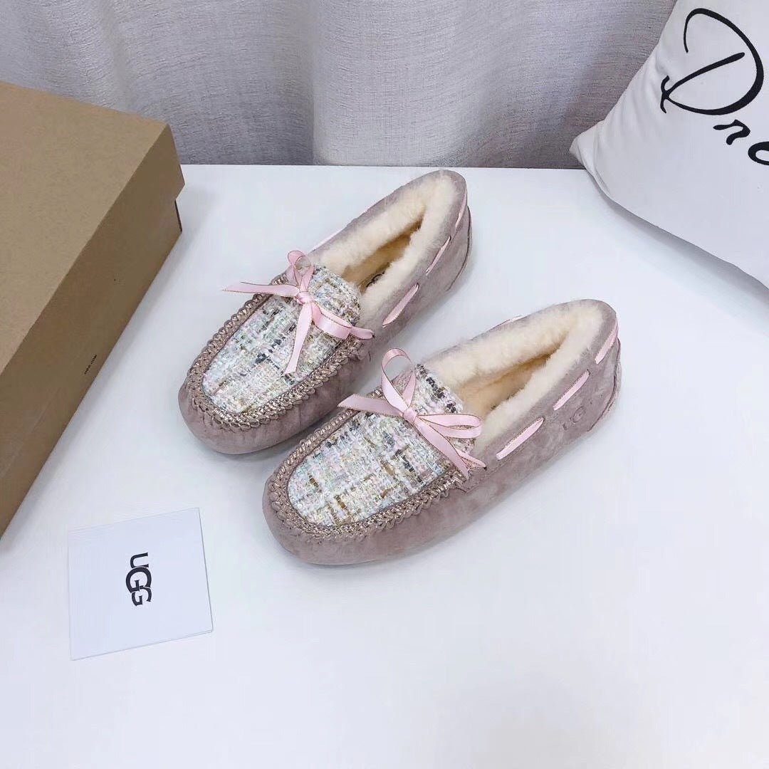 Dusk Pink Chic Loafers - Style 5623