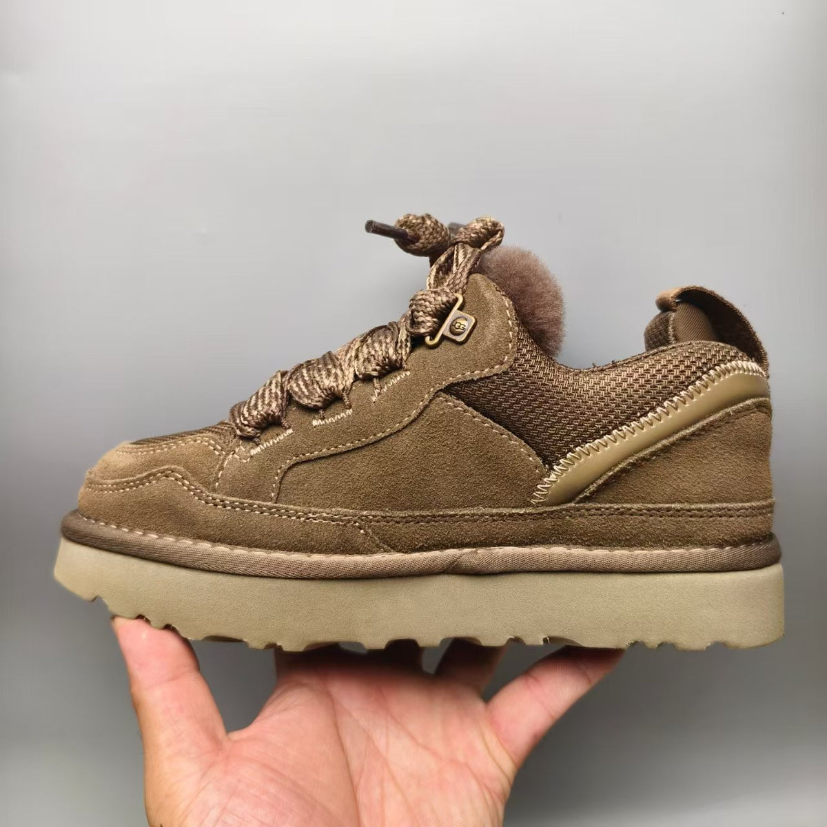 Walnut Unisex Mesh Casual Sneakers - Style 4032