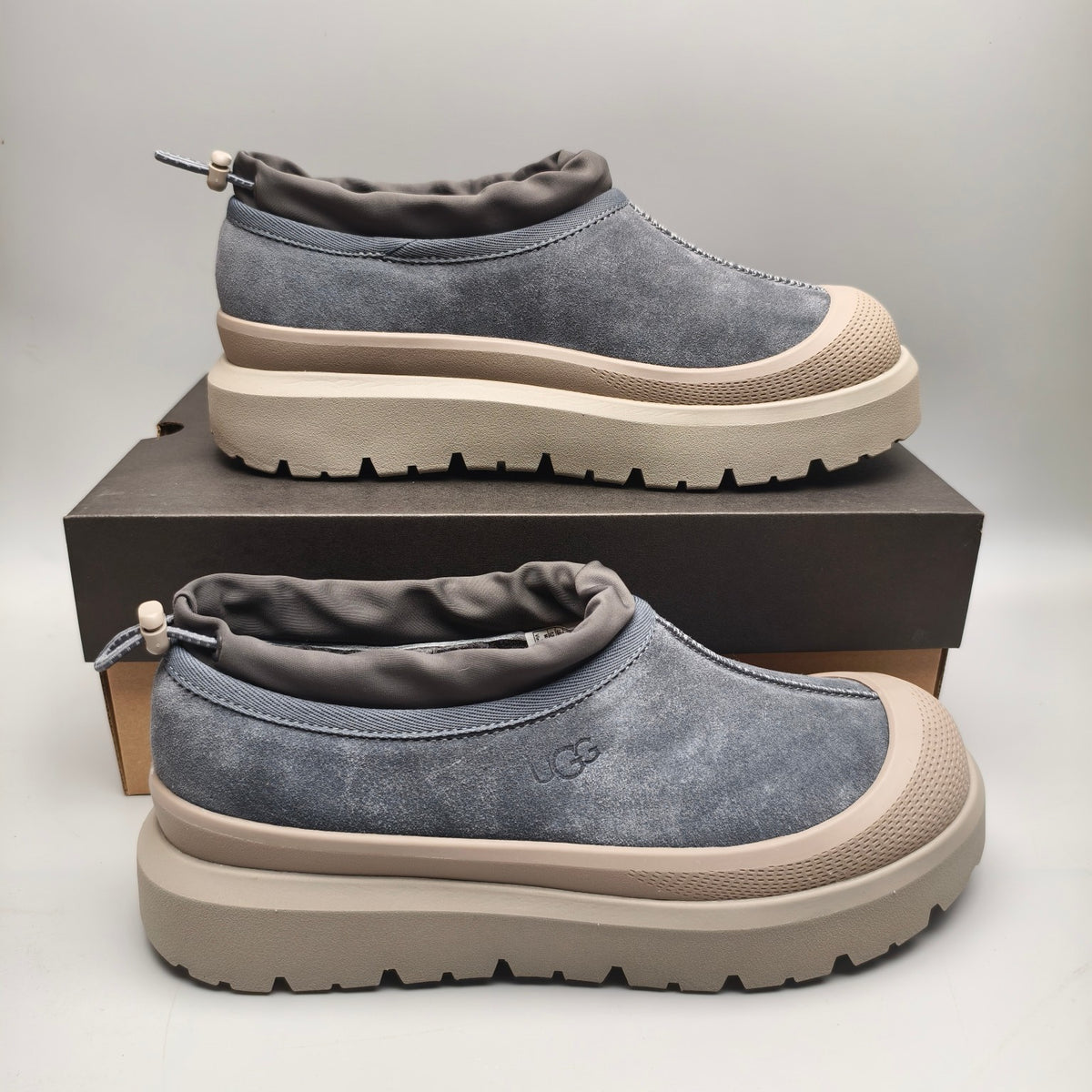 Dark Gray Slip-On Casual Shoes - Style 4096