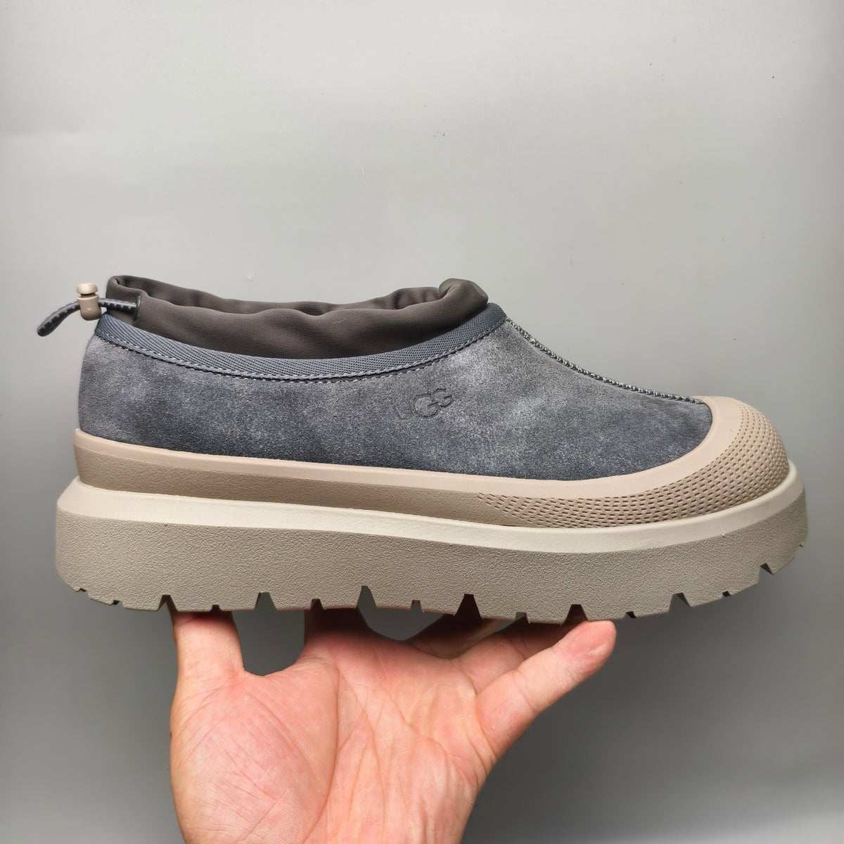 Dark Gray Slip-On Casual Shoes - Style 4096