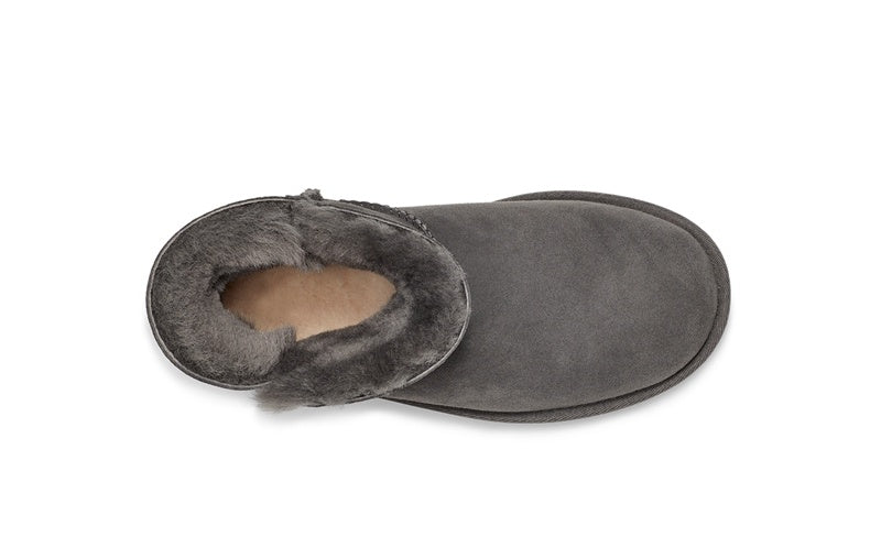 Gray Side-Zip Ankle Boots - Style 2481