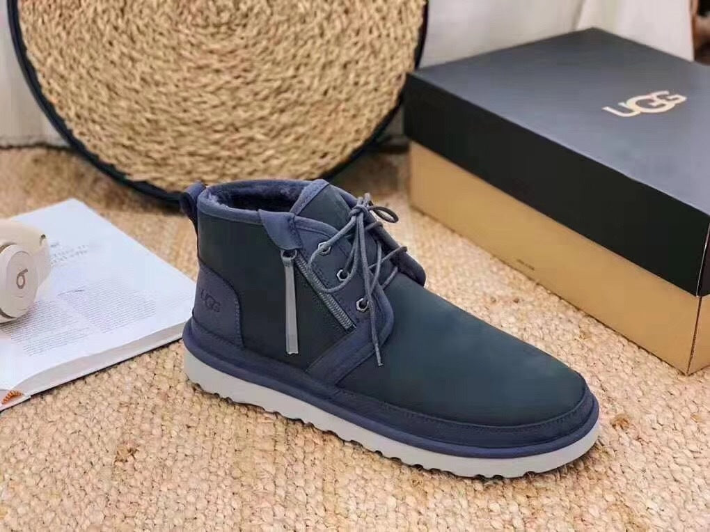 Dark Gray Zip-Up Casual Shoes - Style 3883 Updated Edition