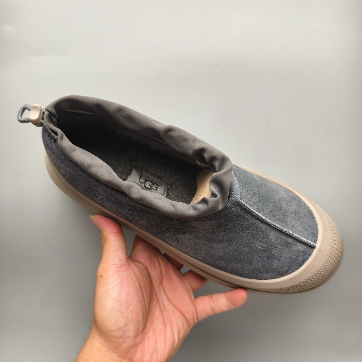 Dark Gray Slip-On Casual Shoes - Style 4096