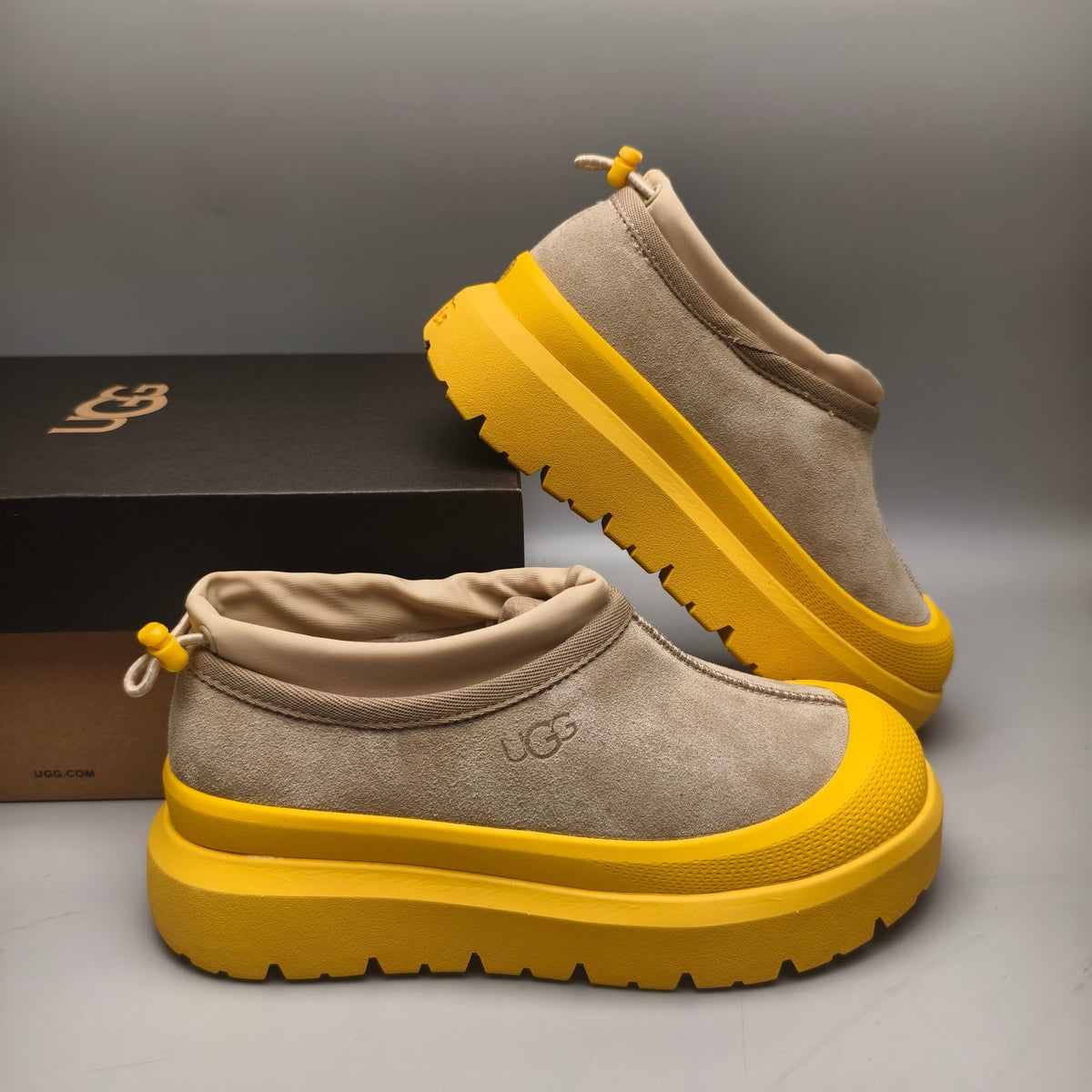 Yellow Slip-On Casual Shoes - Style 4096