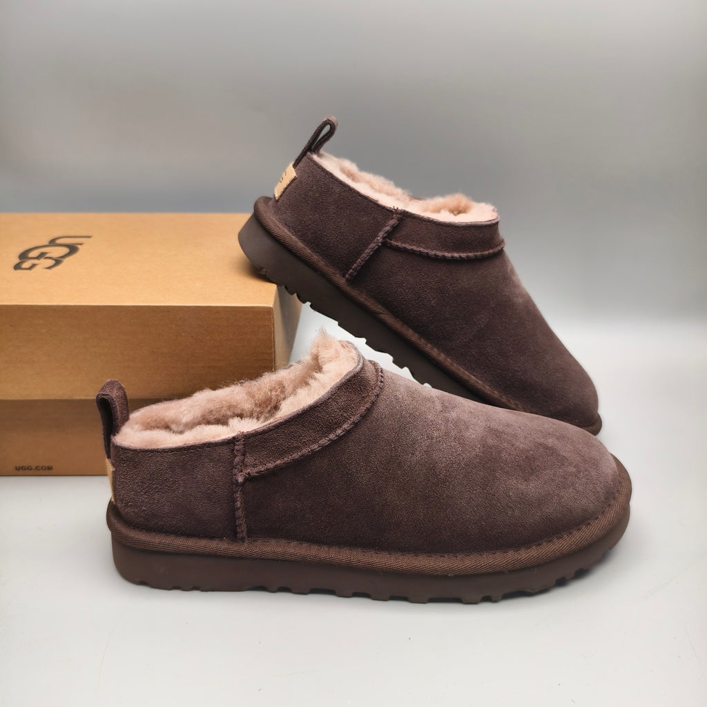 Women's Chocolate Classic Slip-On Shoes - Style 3891