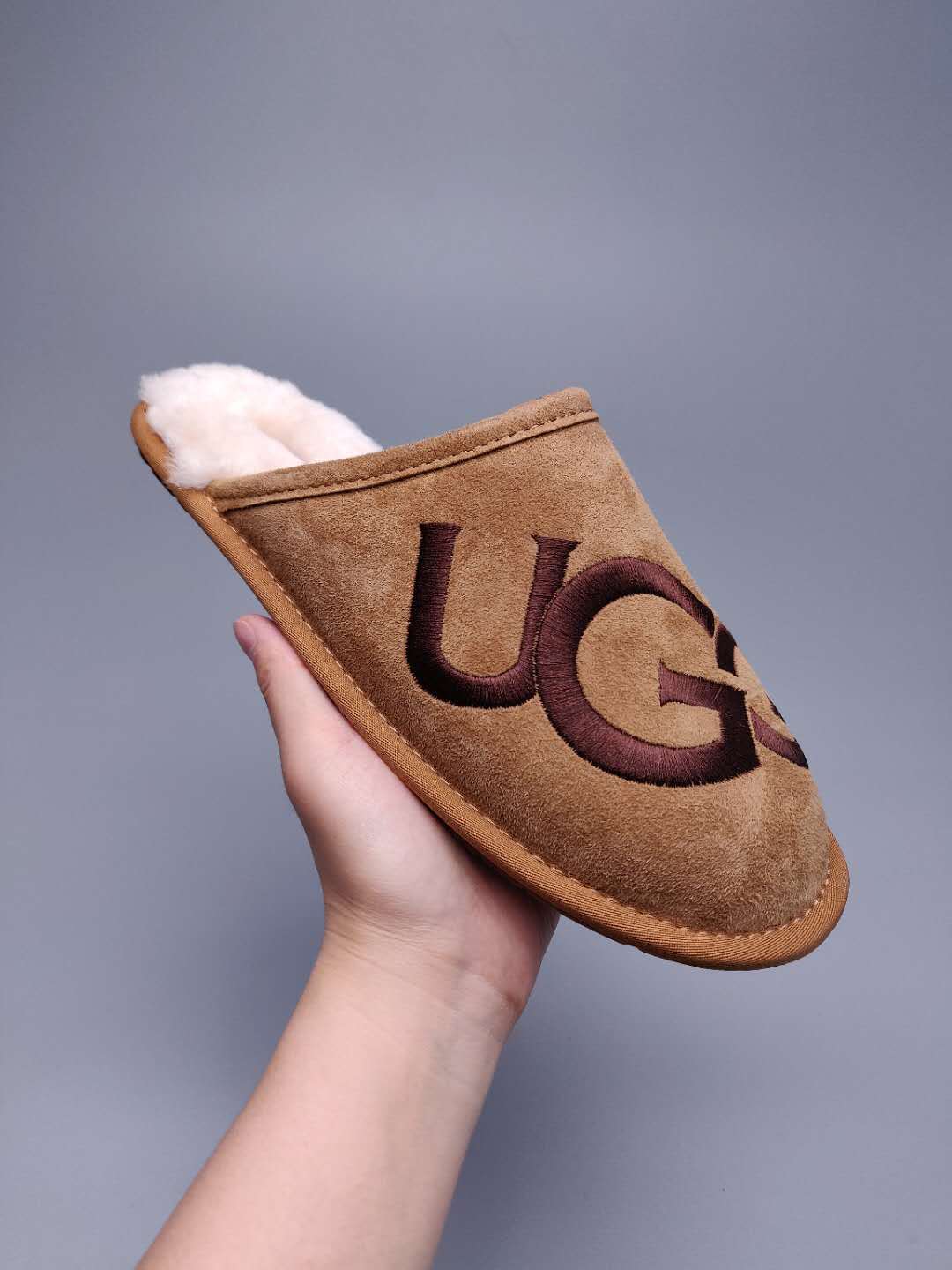 Chestnut Big G Indoor Slippers - Style 2593
