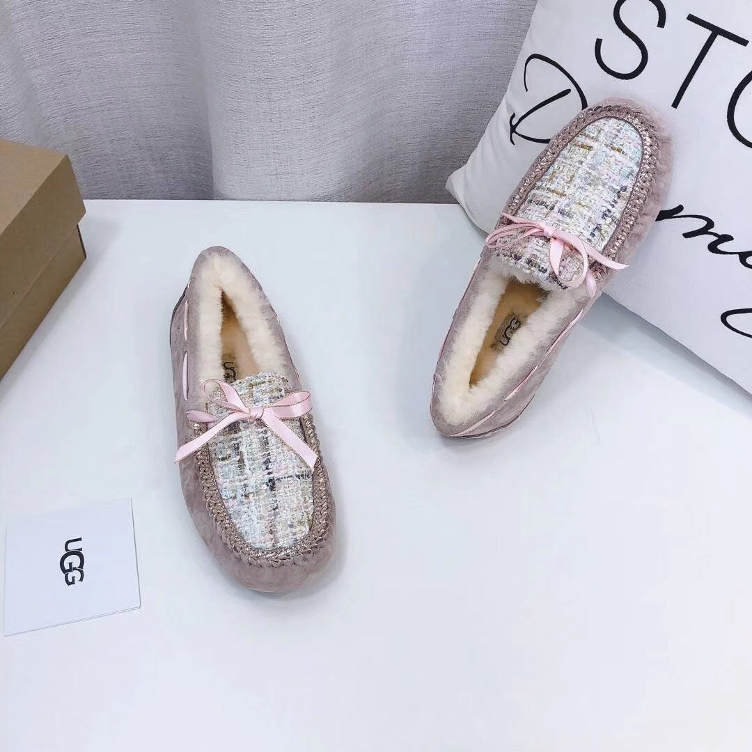 Dusk Pink Chic Loafers - Style 5623
