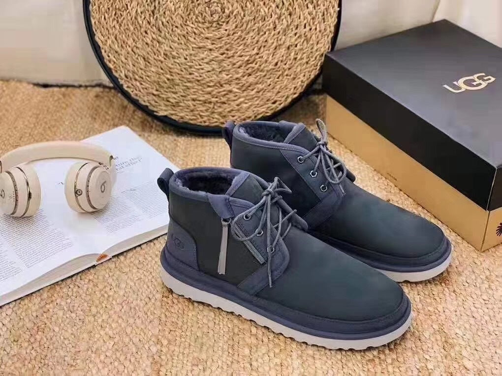 Dark Gray Zip-Up Casual Shoes - Style 3883 Updated Edition