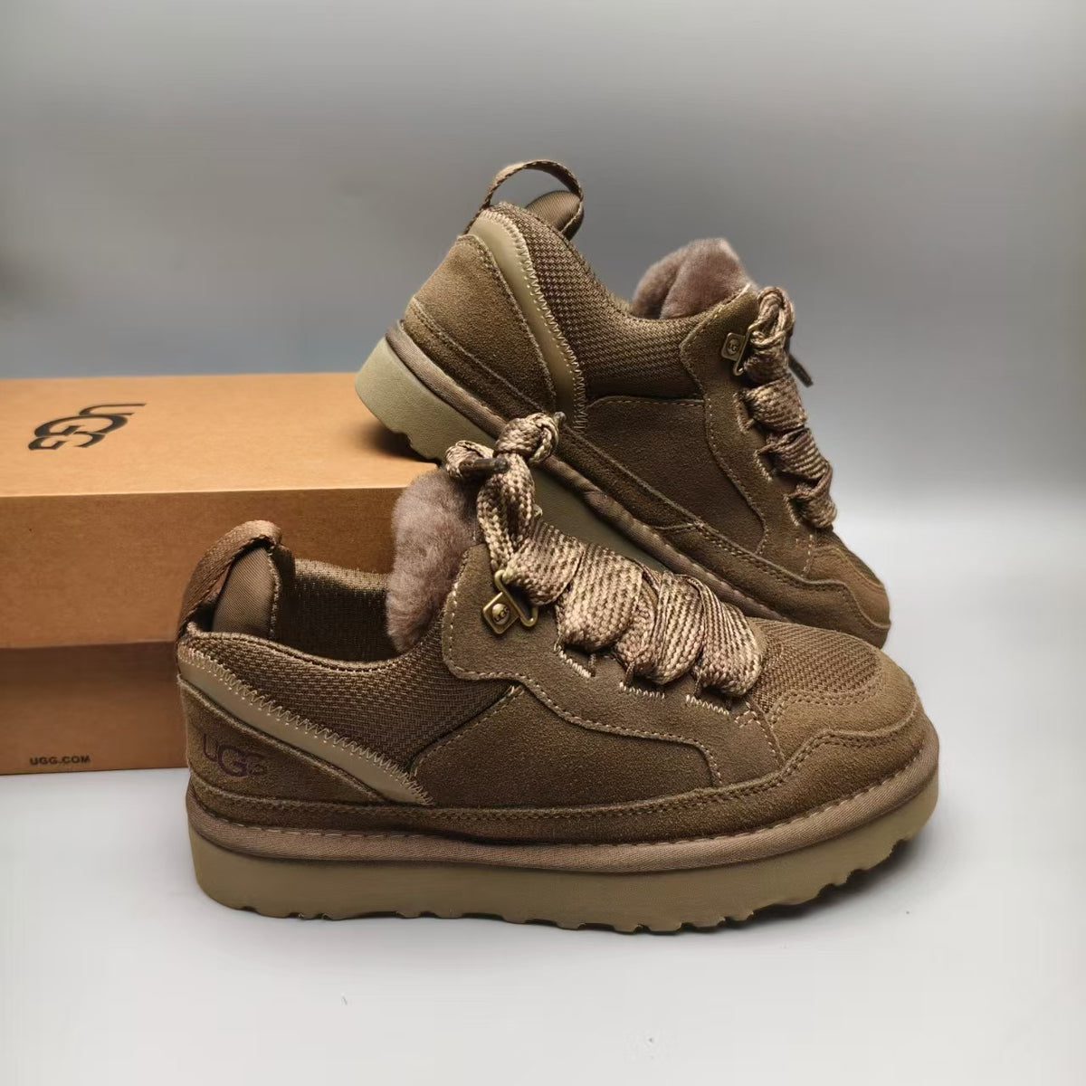 Walnut Unisex Mesh Casual Sneakers - Style 4032